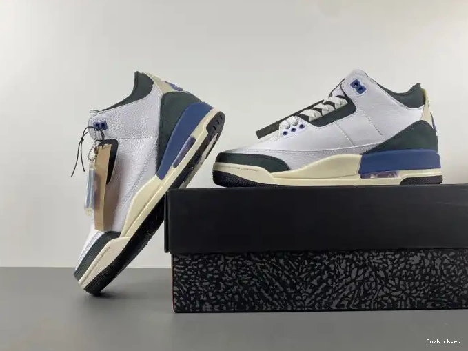 One Kick Maniere SP x HV8571-100 A OG 3 Jordan Blue Air Ma Diffused 0528